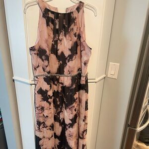 SLNY Pink Sleeveless Dress